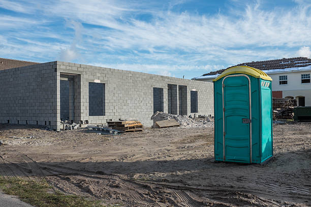 Porta potty delivery and setup in Buchanan Dam, TX